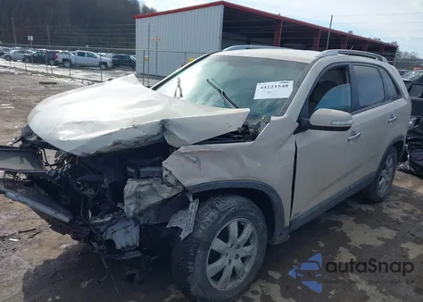 2011 Kia Sorento Lx V6 из США, поврежденный, VIN 5XYKTDA27BG130555